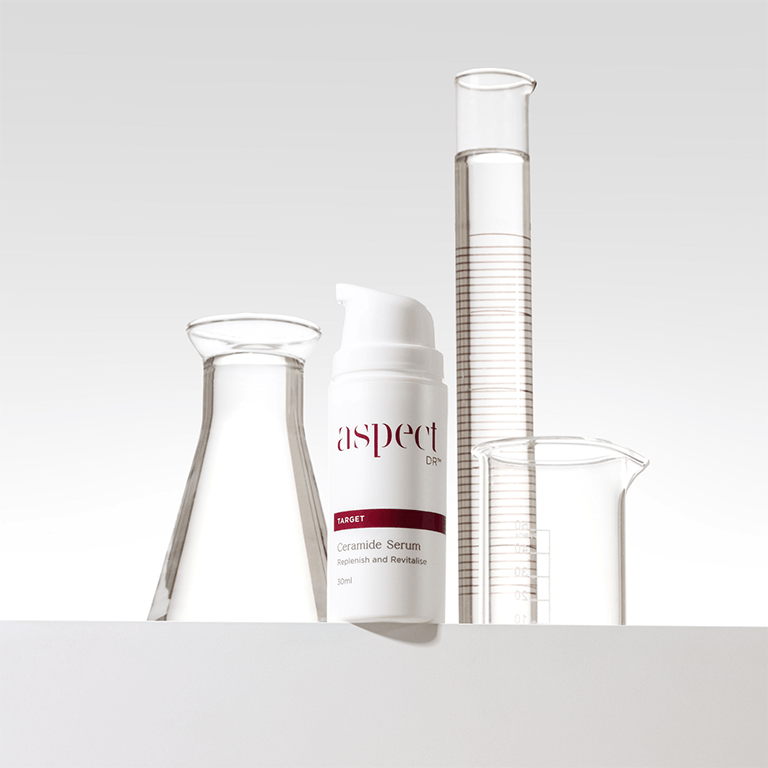 Aspect Dr cosmeceutical skincare stocked at Cadence Cosmetics, Malvern.